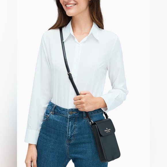 Kate Spade ♠️ Crossbody Black - Picture 4 of 5